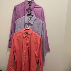 Bundle of 3 Express Men Dress Shirts